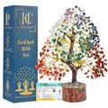 HindCraft 7 Chakra Crystal Tree of Life for Positive Energy & Home Décor