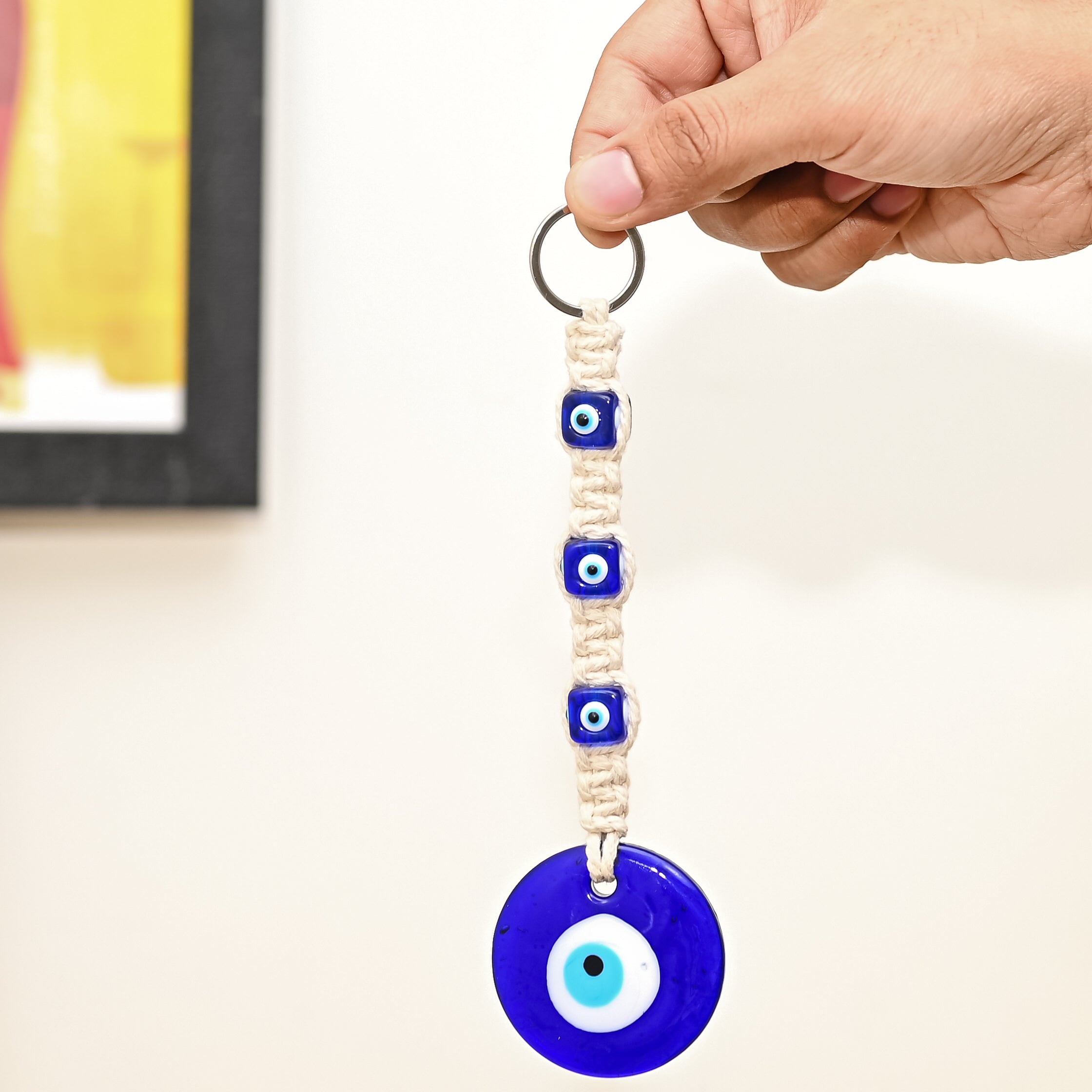 HindCraft Turkish Evil Eye Door Hanging for Home, Office & Car