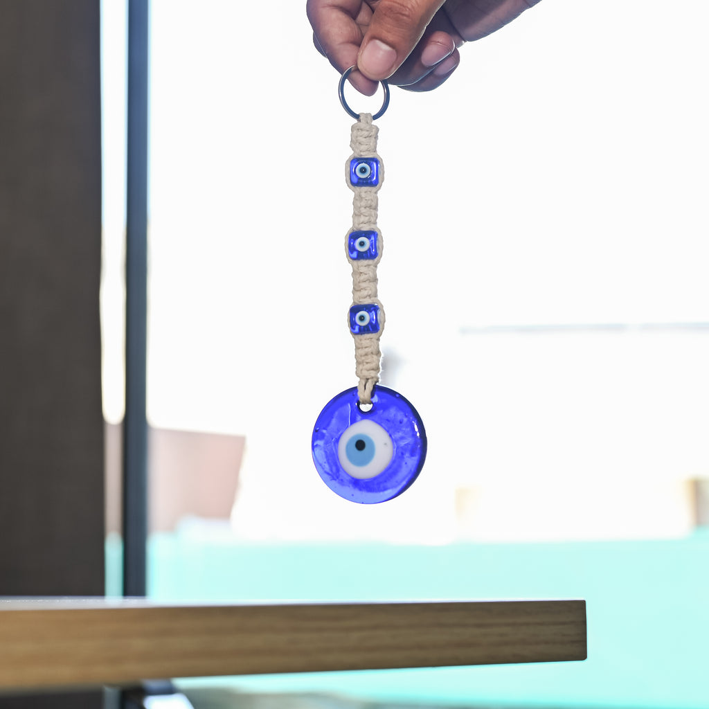 HindCraft Turkish Evil Eye Door Hanging for Home, Office & Car