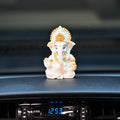 HindCraft Lord Ganesha Idol for Car Dashboard, Home & Office Decor