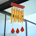 HindCraft Yellow Wind Chime for Home Décor, Balcony & Garden Hanging