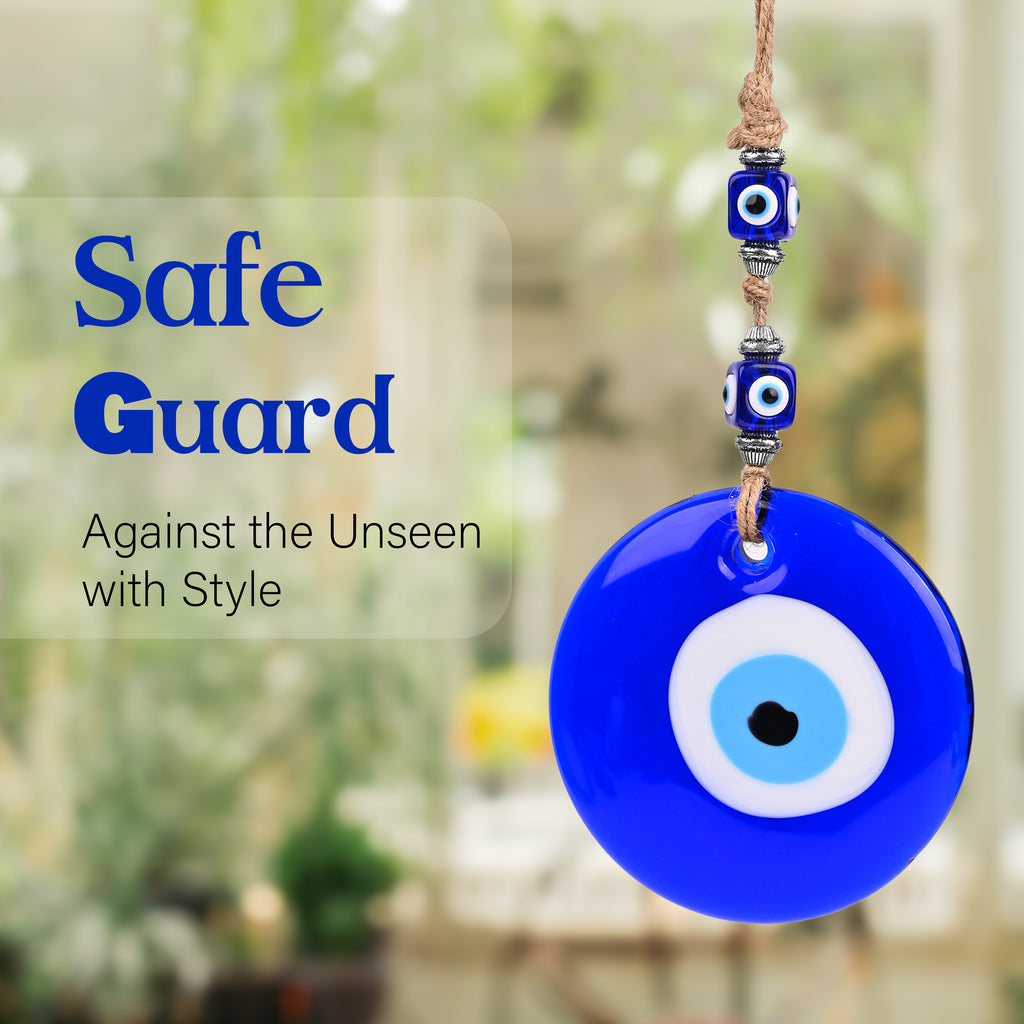HindCraft Large Evil Eye Wall Hanging for Home Decor