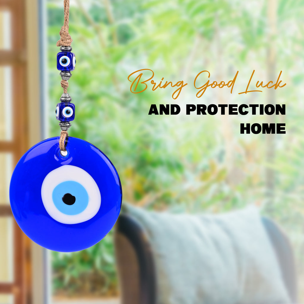 HindCraft Large Evil Eye Wall Hanging for Home Decor