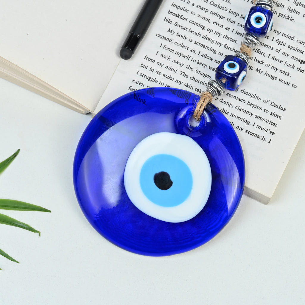 HindCraft Large Evil Eye Wall Hanging for Home Decor