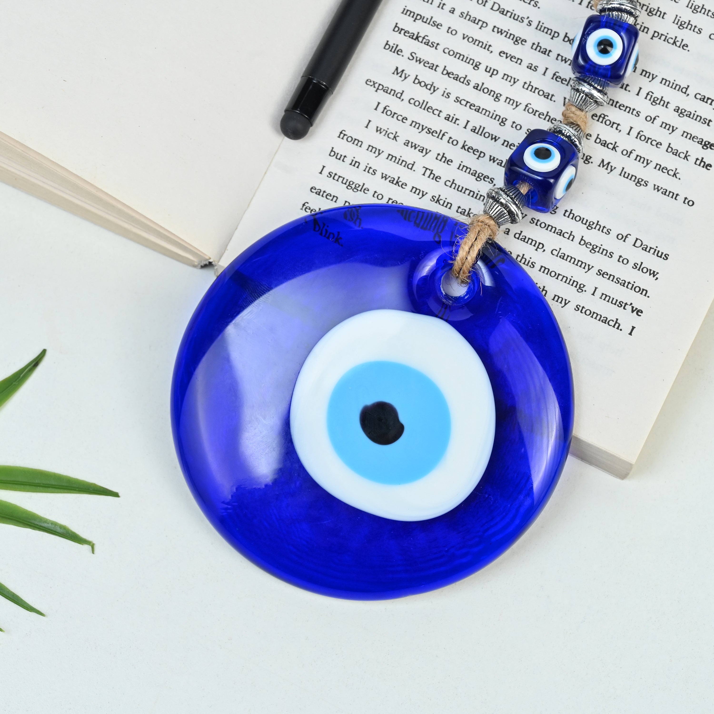 HindCraft Large Evil Eye Wall Hanging for Home Decor