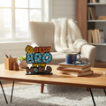 Best Bro in The World Wooden Table Decor | Brother Gift | Rakhi Gift for Brother