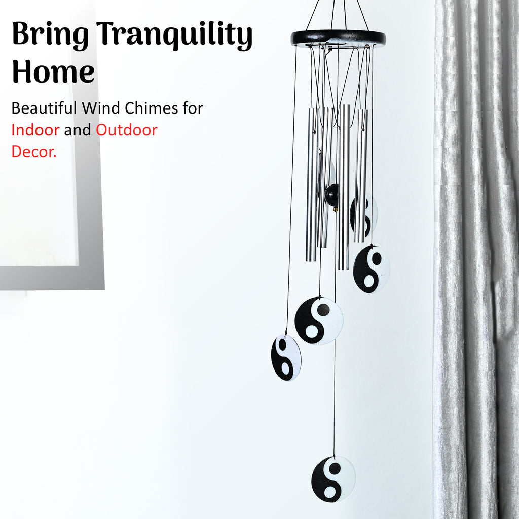 HindCraft Metal Wind Chime 24 Inch for Home, Balcony & Garden Decor