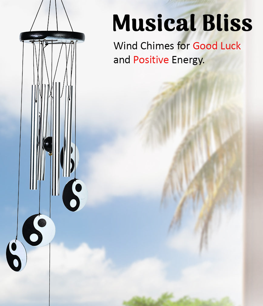 HindCraft Metal Wind Chime 24 Inch for Home, Balcony & Garden Decor