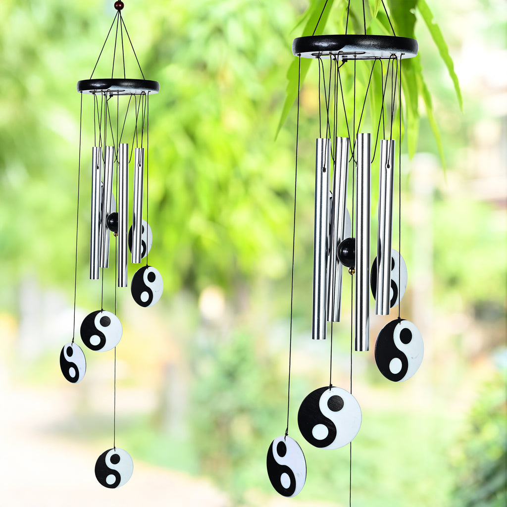 HindCraft Metal Wind Chime 24 Inch for Home, Balcony & Garden Decor
