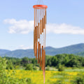 HIndCraft Rose Gold Metal Wind Chime for Home, Garden & Balcony Décor