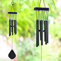 HindCraft Modern Black Wind Chime for Garden, Balcony & Patio Decor