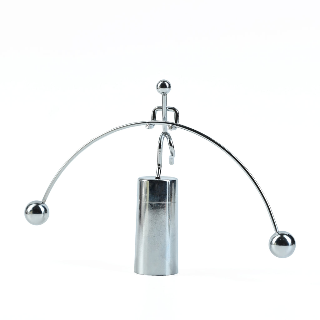 HindCraft Kinetic Balance Desk Toy with Swinging Metal Balls for Office Décor
