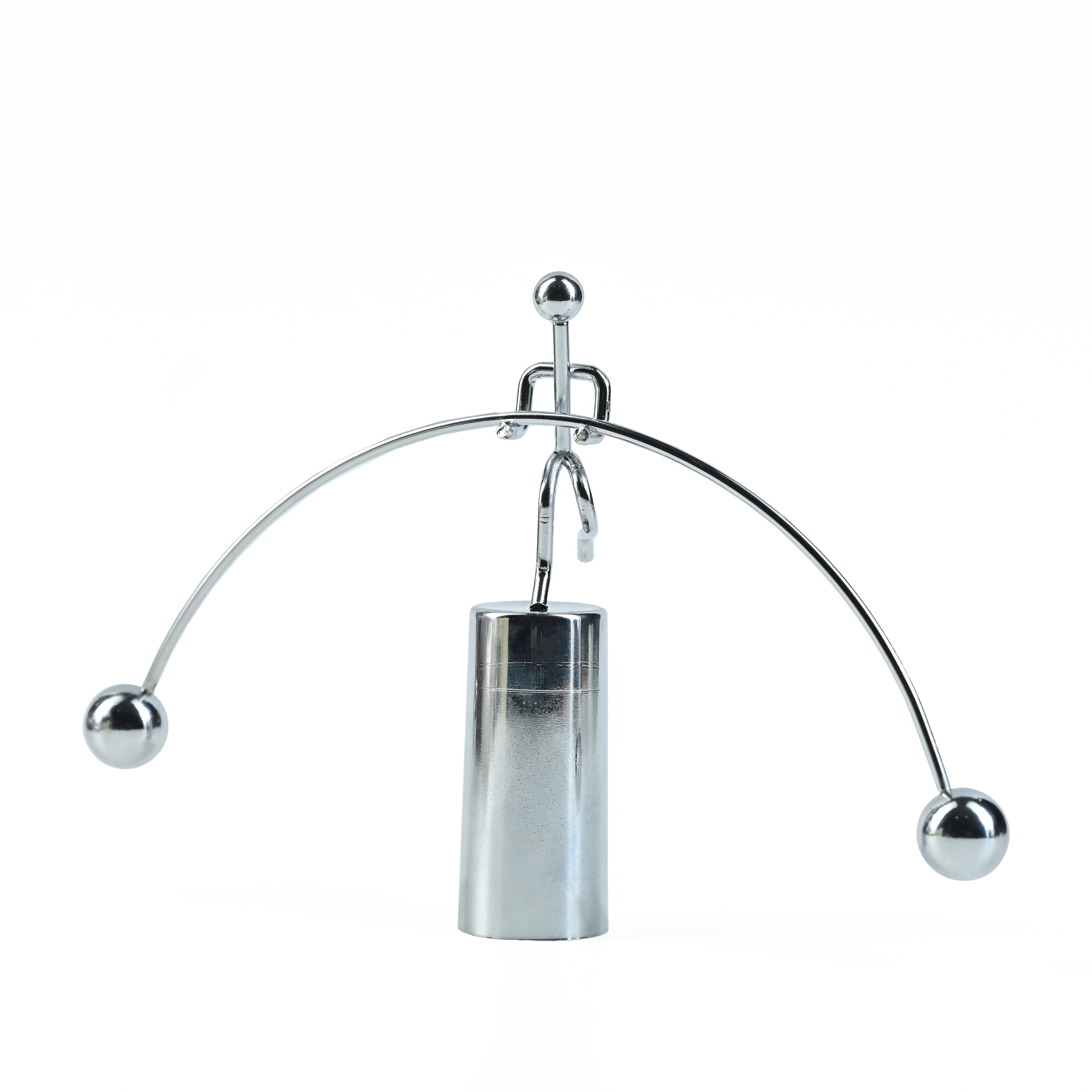 HindCraft Kinetic Balance Desk Toy with Swinging Metal Balls for Office Décor