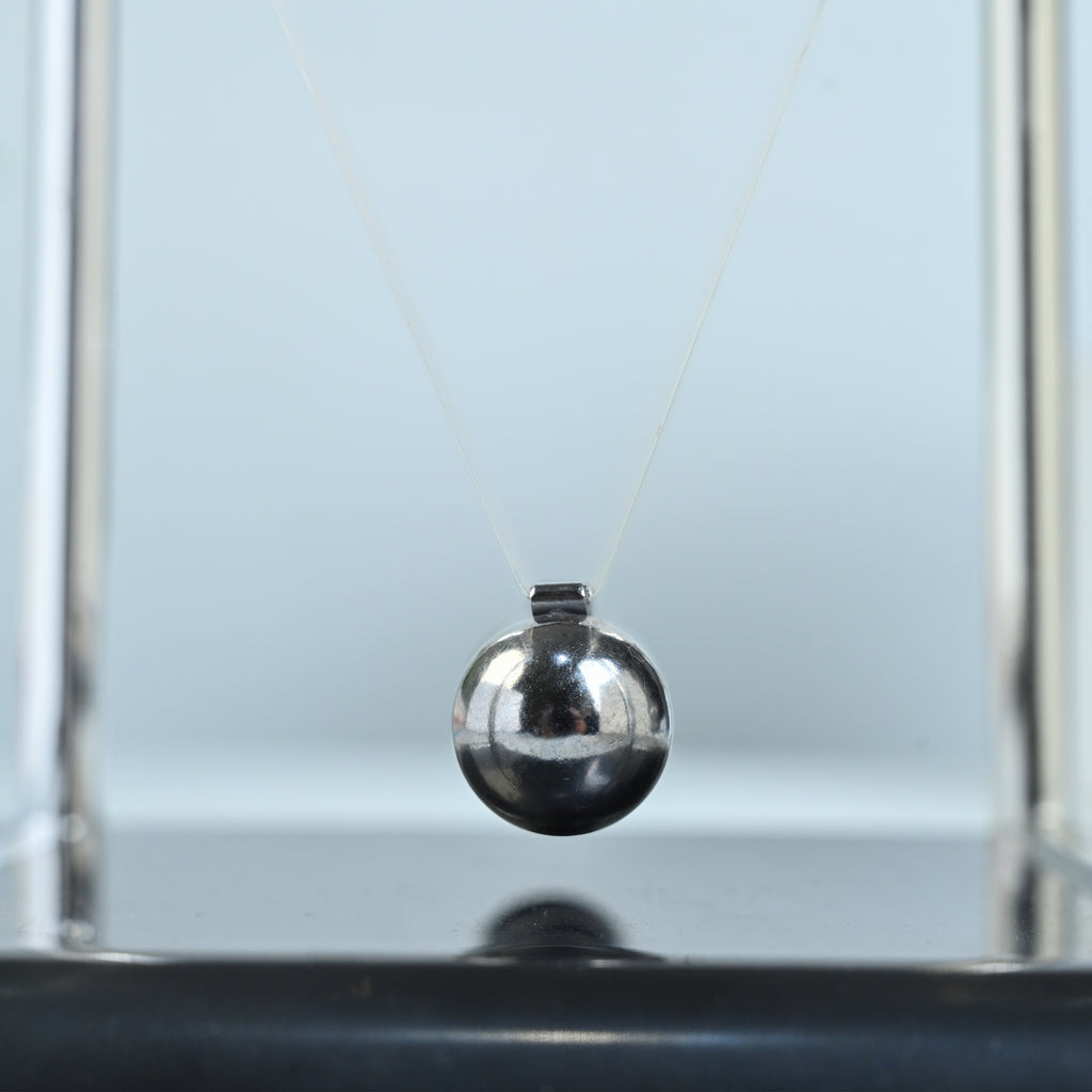 HindCraft Newton's Cradle Balance Balls Desk Toy with Metal Frame for Office Desk, Study Table & Home Décor