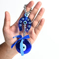 HindCraft Evil Eye Horseshoe Hanging for Home, Car & Office